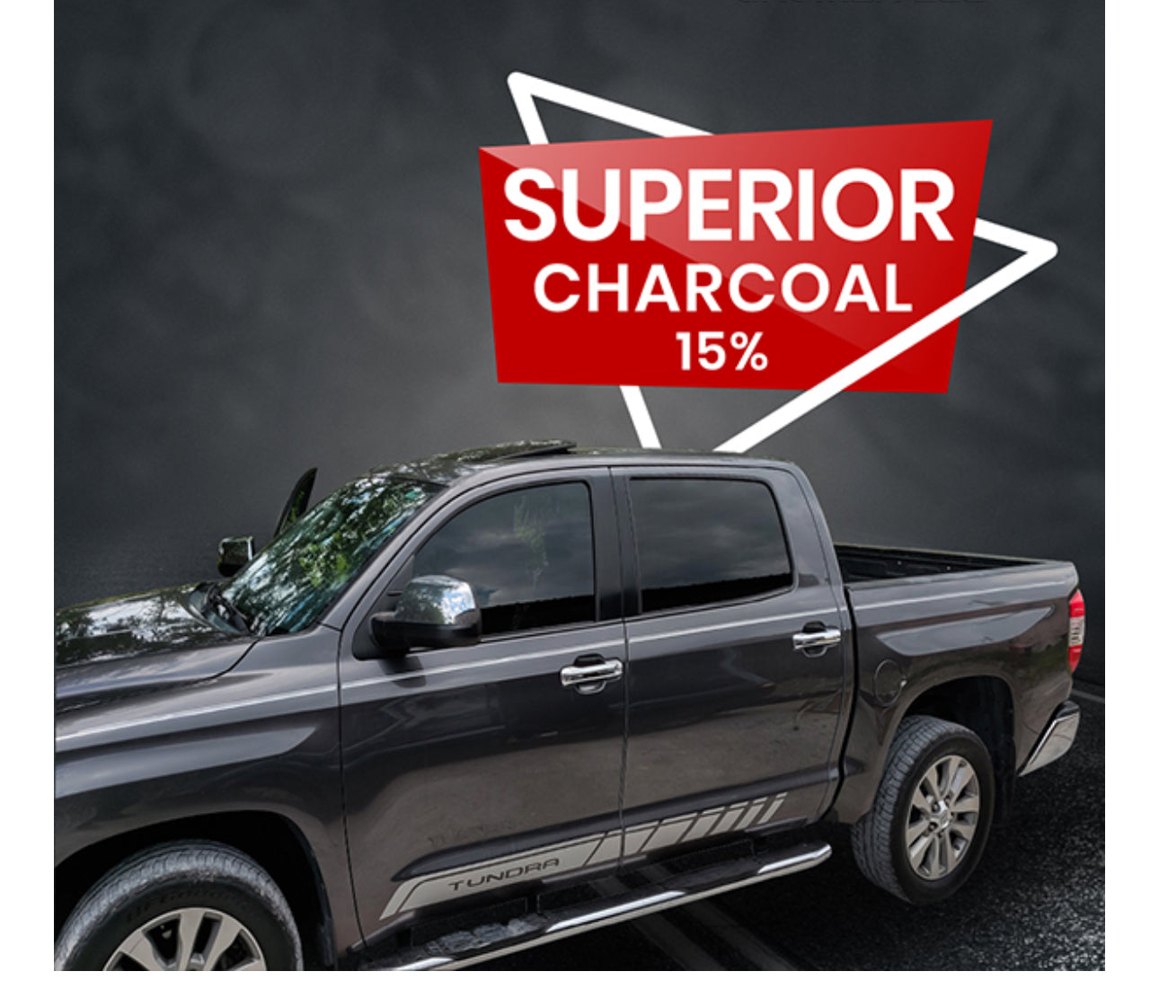 Superior Black Charcoal Premium Window Tint Film Roll – Heat & UV Protection