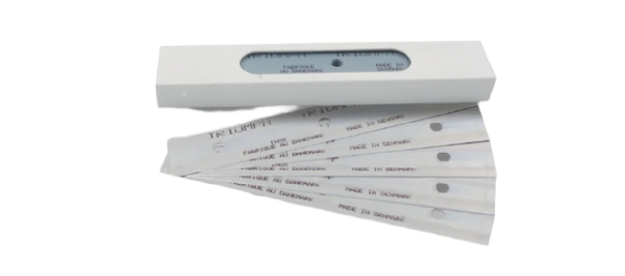 Blades - 6IN Triumph Carbon Steel .20 mm X 6"- Pack of 25