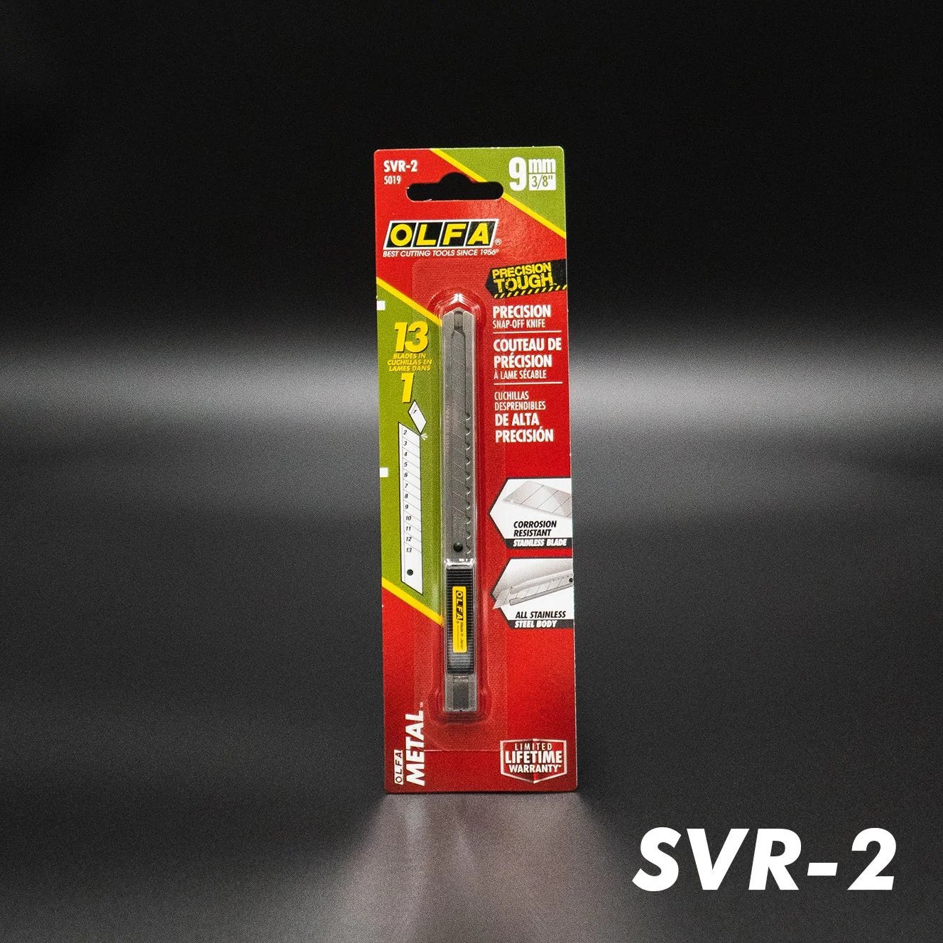 OLFA SVR-2 Cutting Knife with Auto-Locking Feature – Precision Utility Knife