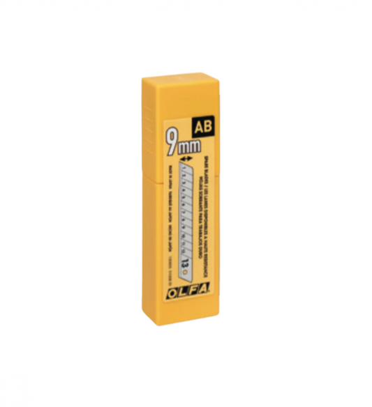 OLFA CARBON STEEL BLADES 13 POINT (50 PACK)